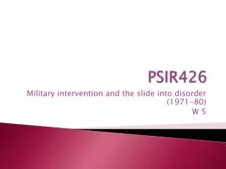 PSIR426