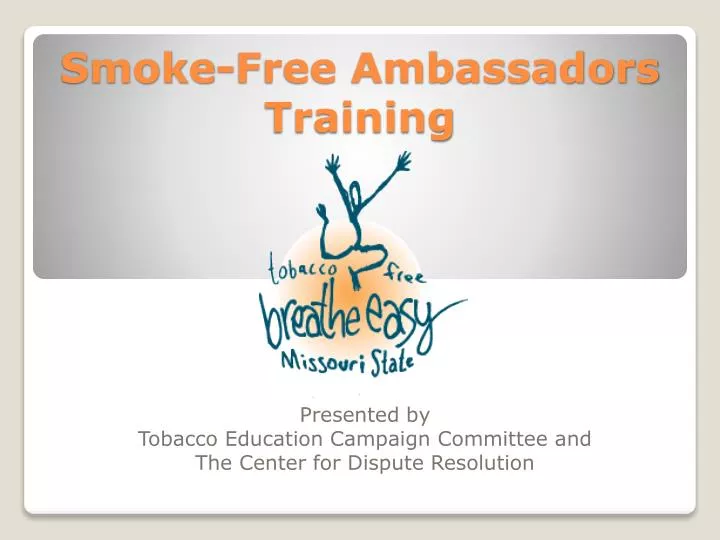 smoke free ambassadors training
