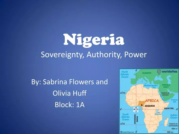 nigeria sovereignty authority power