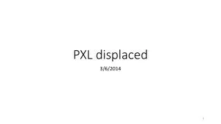 PXL displaced