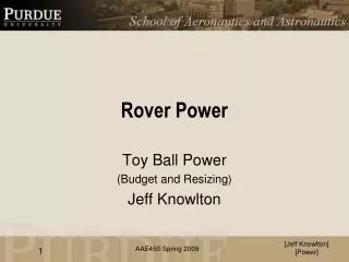 Rover Power