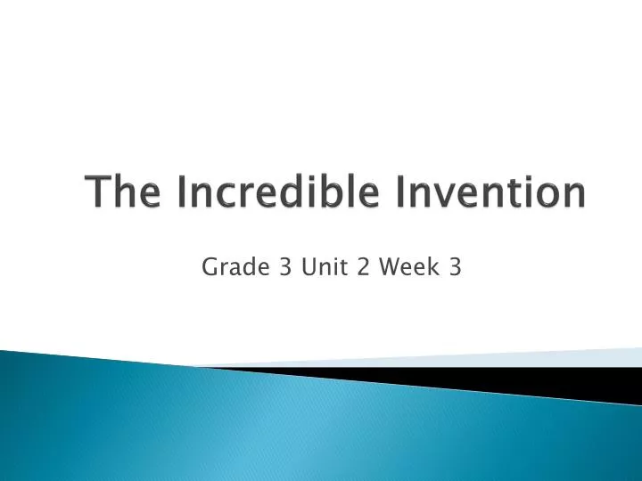 the incredible invention