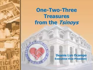 One-Two-Three Treasures from the Tsinoys