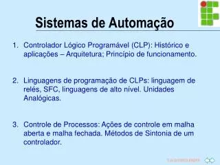 sistemas de automa o