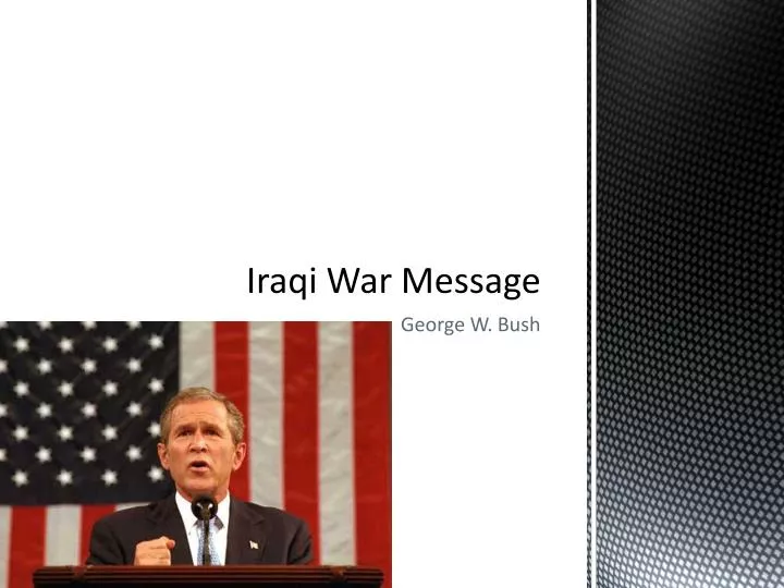 iraqi war message