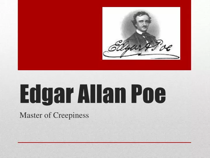 edgar allan poe