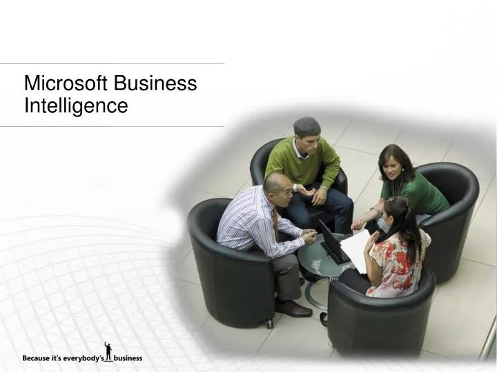 microsoft business intelligence