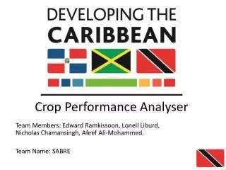 Crop Performance Analyser