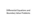 Differential Equations and Boundary Value Problems - slide 1