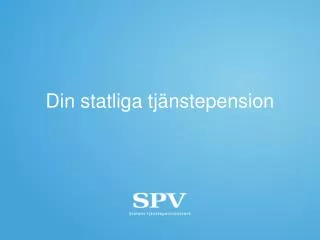 din statliga tj nstepension