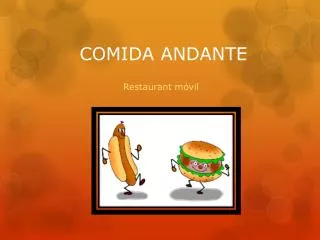 comida andante