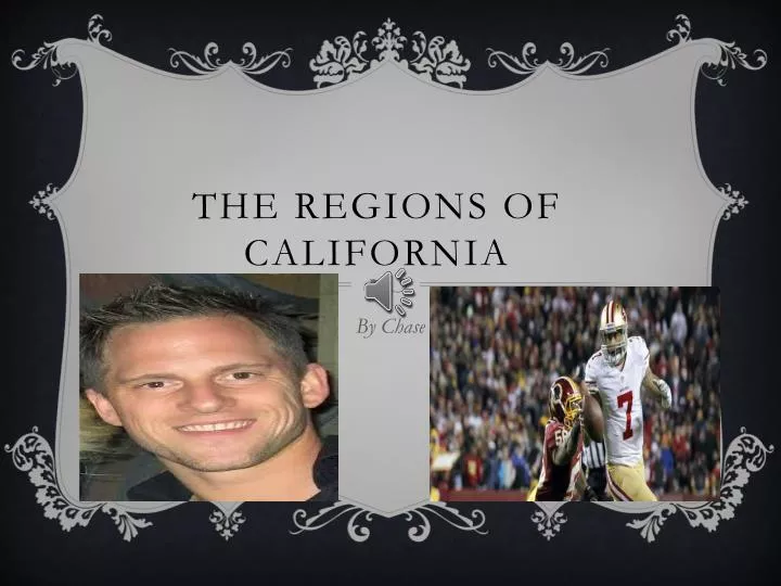 the regions of california