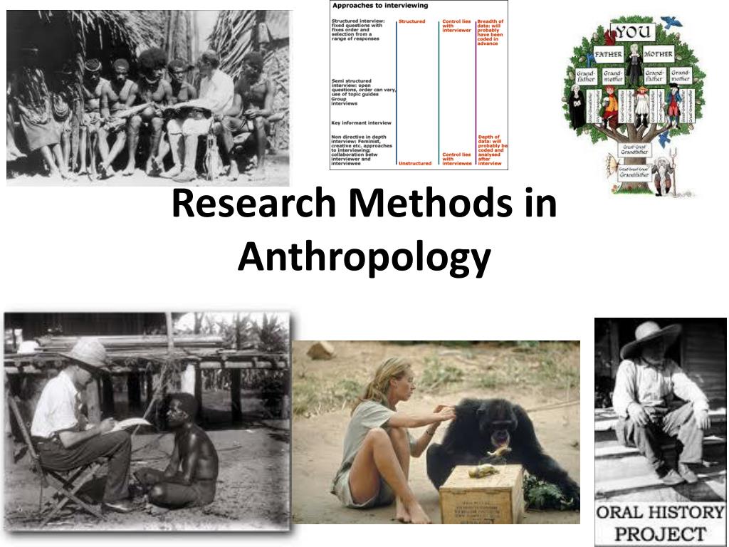 PPT - Research Methods in Anthropology PowerPoint Presentation, free ...