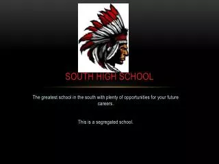 South High School