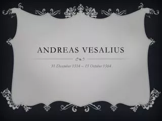 Andreas Vesalius