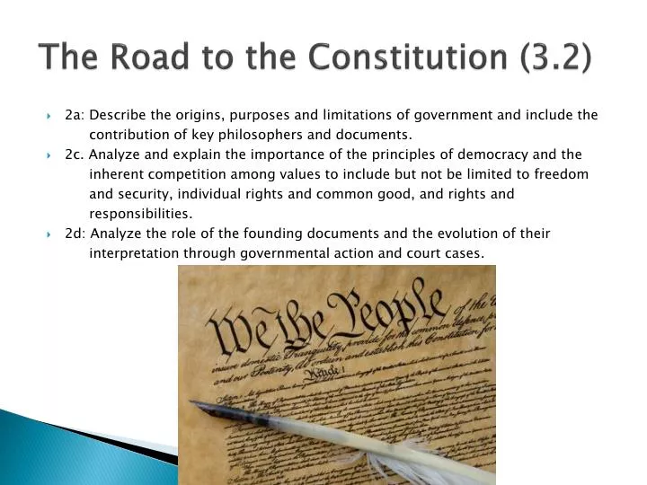the road to the constitution 3 2