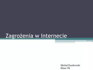 zagro enia w internecie