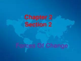 Forces Of Change