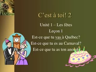 c est toi 2