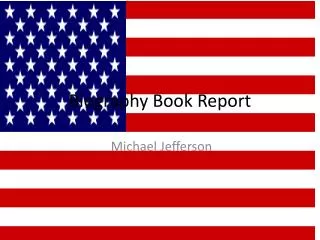 Biography Book Report