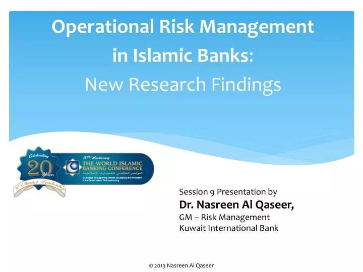 operational risk management in islamic banks new research findings