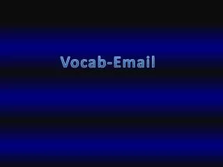 Vocab-Email