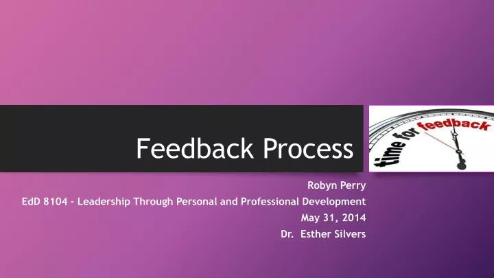 feedback process