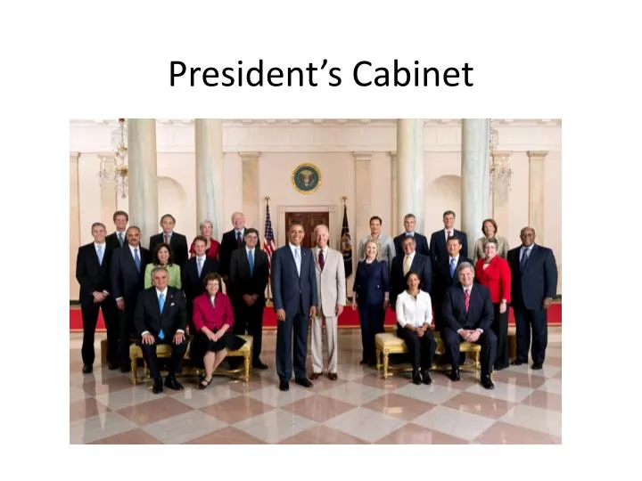 president s cabinet