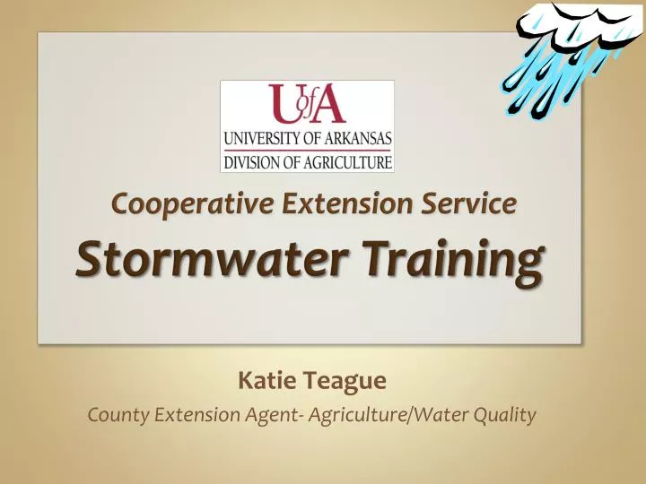 katie teague county extension agent agriculture water quality