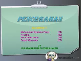 pencegahan
