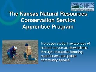 The Kansas Natural Resources Conservation Service Apprentice Program