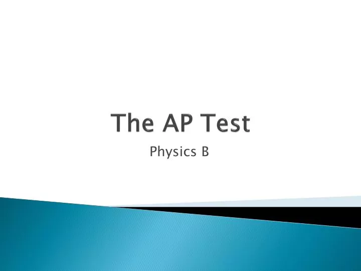 the ap test