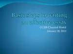 Basic steps to writing an effective essay - slide 1