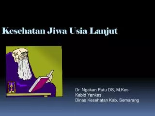 kesehatan jiwa usia lanjut