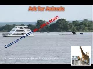 Ark for Animals