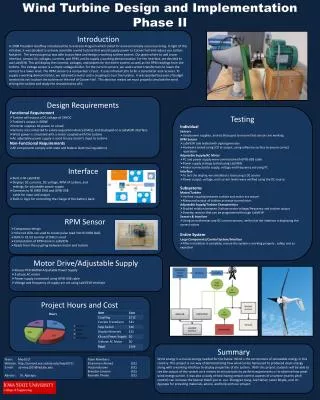 Wind Turbine Design and Implementation Phase II