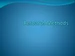 Understanding Research Methods: Hypotheses, Variables, and Experimental Design - slide 1