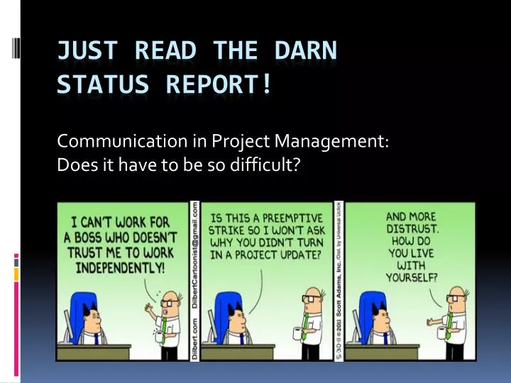 communication in project management does it have to be so difficult