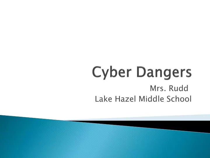 cyber dangers