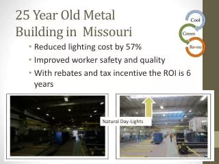 25 Year Old Metal Building in Missouri