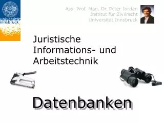 juristische informations und arbeitstechnik