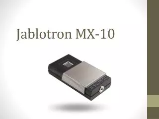 Jablotron MX-10