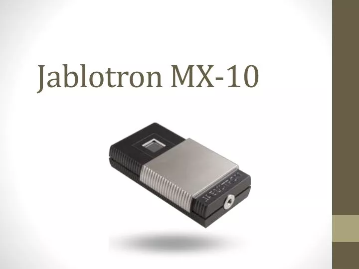 jablotron mx 10