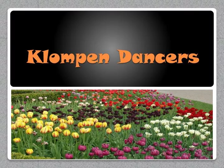 klompen dancers