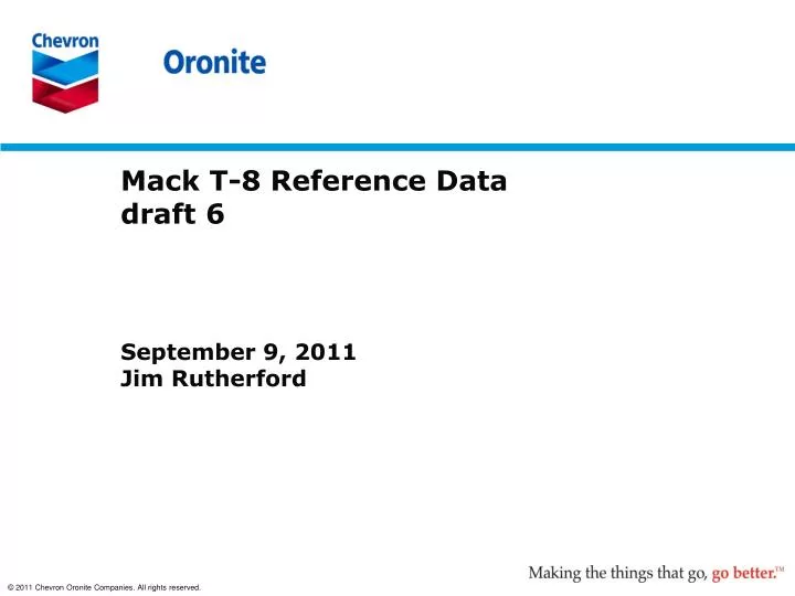 mack t 8 reference data draft 6