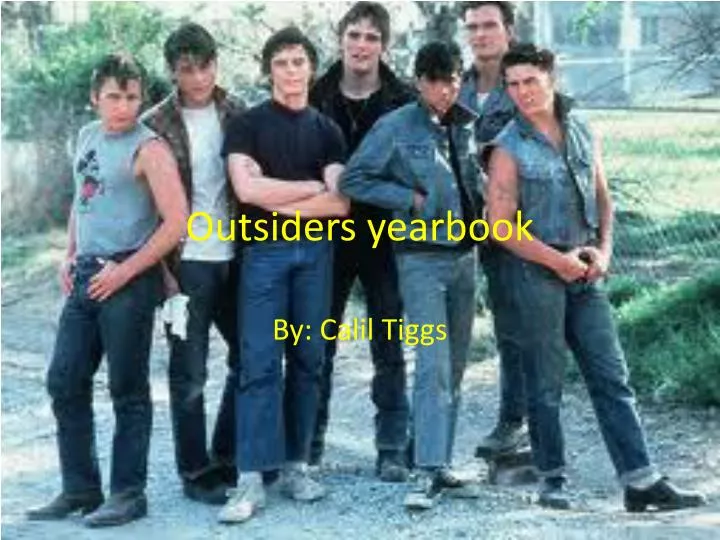 outsiders yearbook