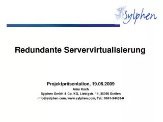 redundante servervirtualisierung