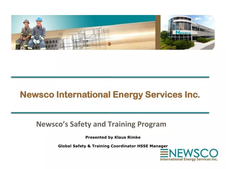 newsco s safety and training program