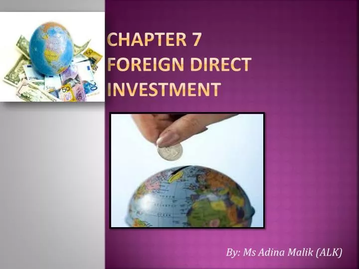 chapter 7 foreign direct investment