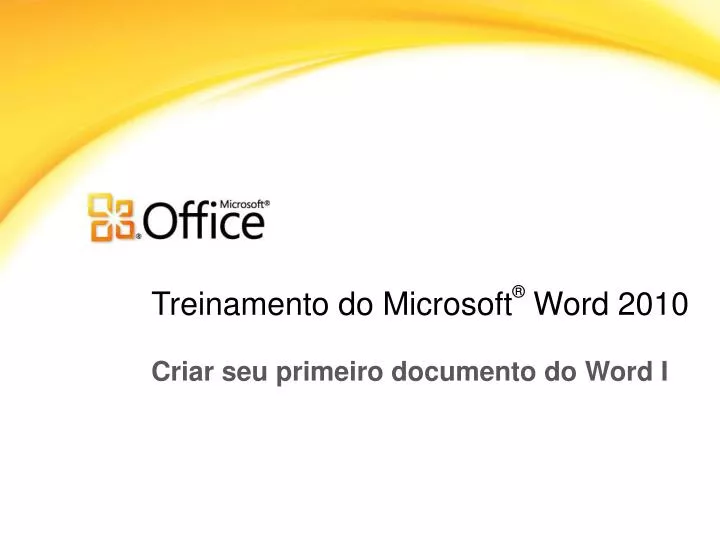 treinamento do microsoft word 2010